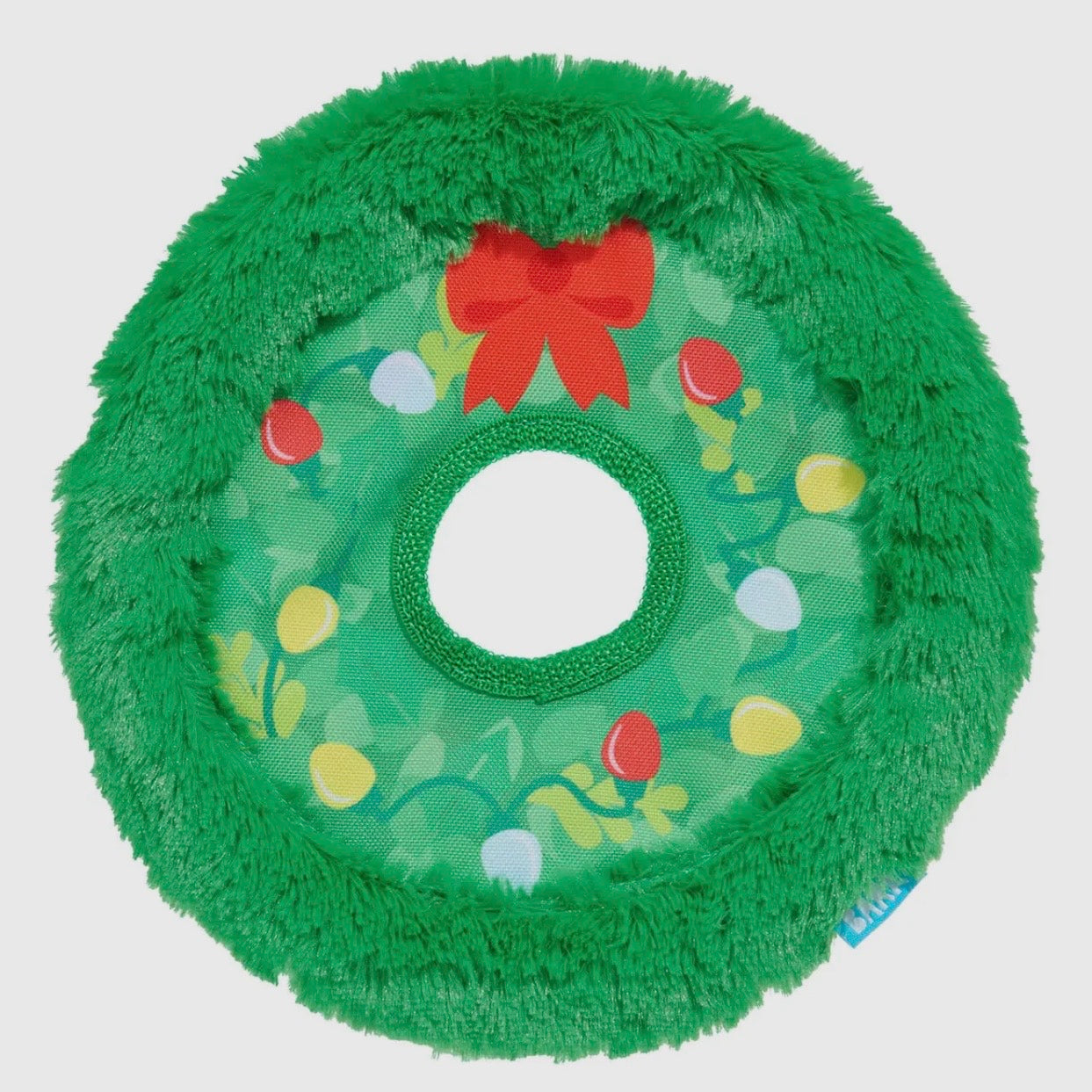 BARK Get Lit Wreath Dog Toy