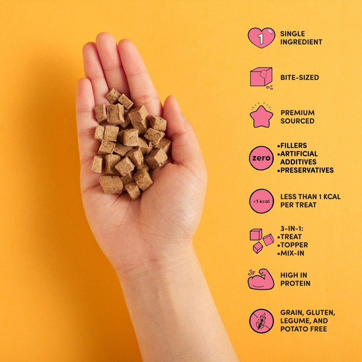 Snaggle Tooth Beef Liver Teeny Tiny Treats