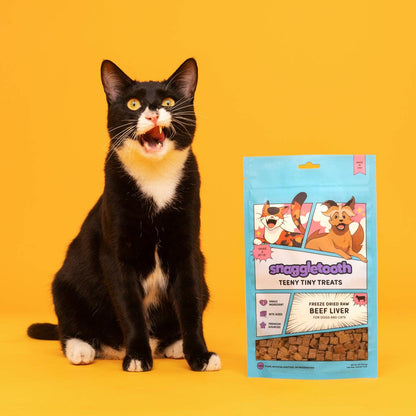 Snaggle Tooth Beef Liver Teeny Tiny Treats