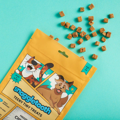 Snaggle Tooth Chicken Liver Teeny Tiny Treats