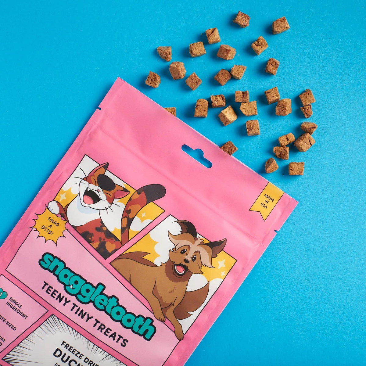 Snaggle Tooth Duck Liver Teeny Tiny Treats