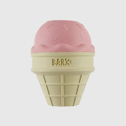 BARK Super Chewer I-Squeak Cone Dog Toy Medium-Large