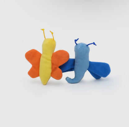 ZippyClaws® 2-Pack - Butterfly and Dragonfly