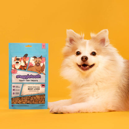 Snaggle Tooth Beef Liver Teeny Tiny Treats